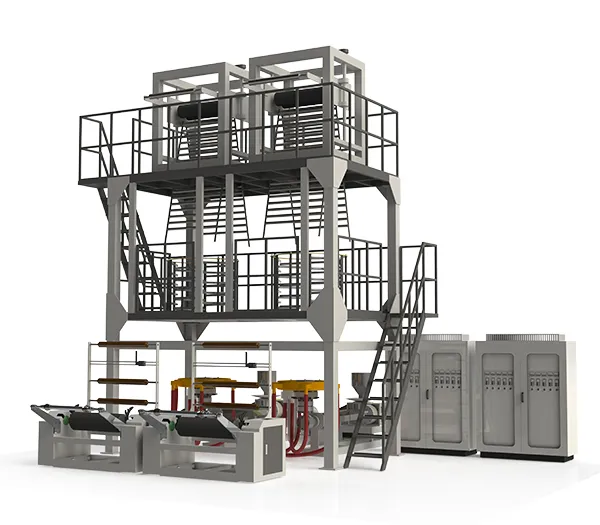 Double Die-Head Blown Film Machine