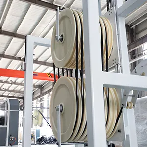 Drip irrigation pipe storage system