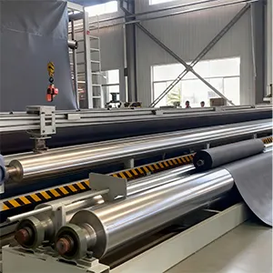 Rewinding and textured film module
